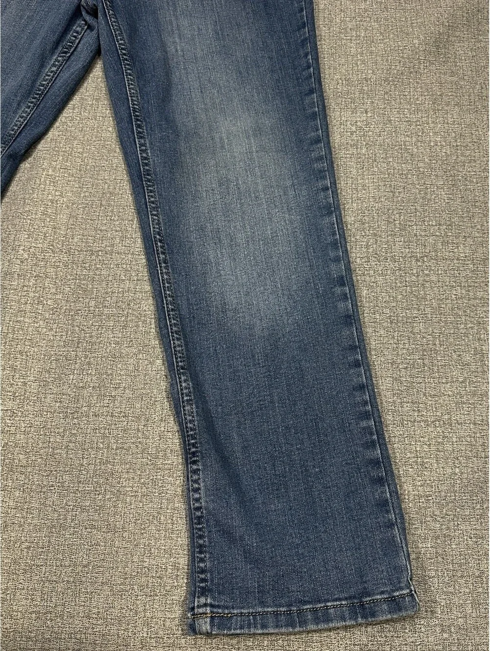 Wonder Nation Boys Jeans Size 30x25.5 Husky Straight Blue Denim Adjustable Waist